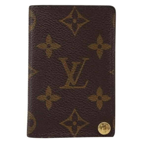 LOUIS VUITTON Monogram Porto Cartes Crdit Pression Card Case M60937 Auth th6343 - Picture 13 of 16